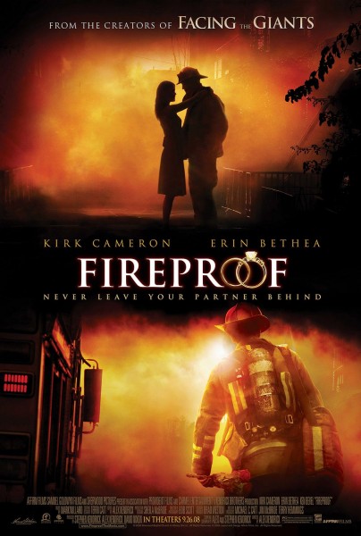 Fireproof movie font