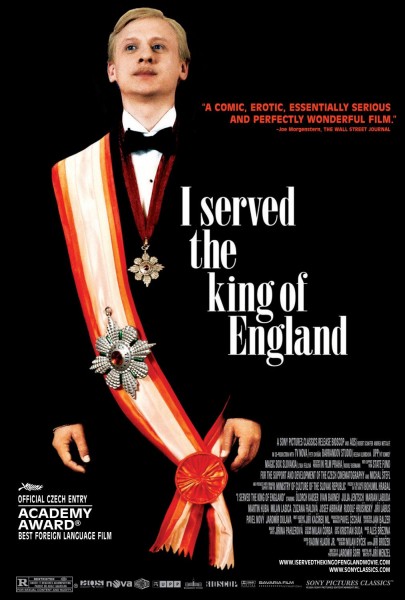 I Served the King of England movie font