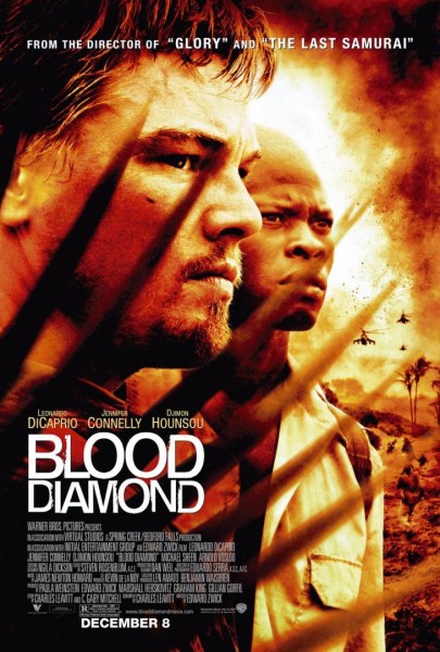 Blood Diamond movie font