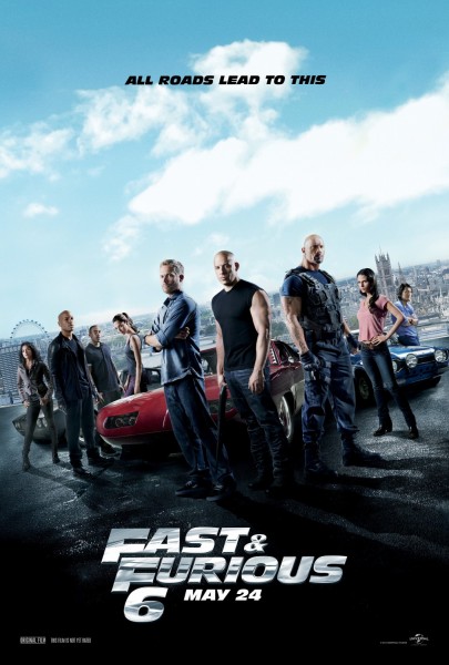The Fast and the Furious 6 movie font