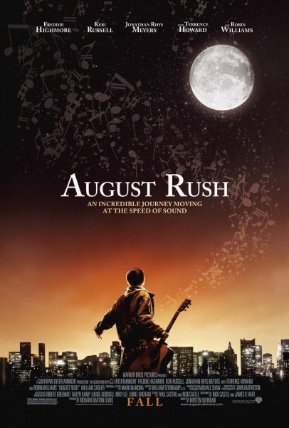 August Rush movie font