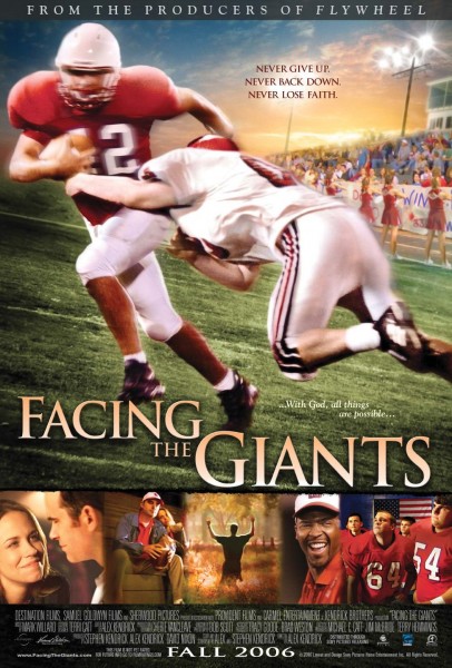 Facing the Giants movie font