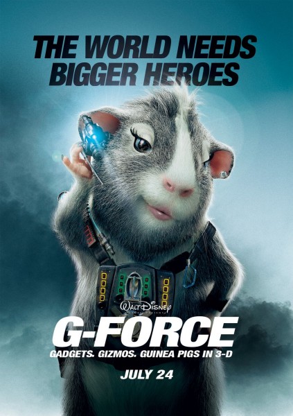 G-Force movie font