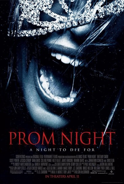Prom Night movie font