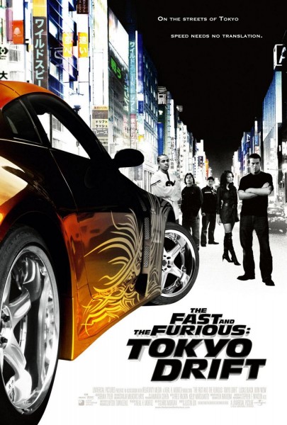 The Fast and the Furious: Tokyo Drift movie font