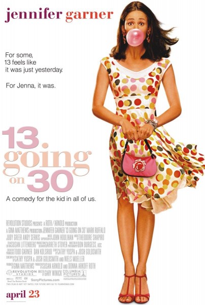 13 Going on 30 movie font