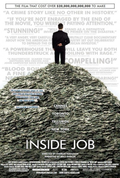 Inside Job movie font