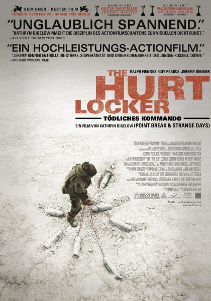 The Hurt Locker movie font