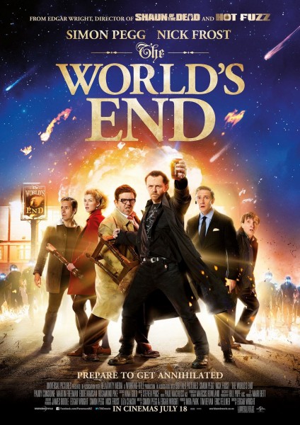 The World's End movie font