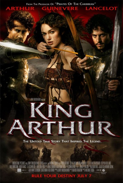 King Arthur movie font