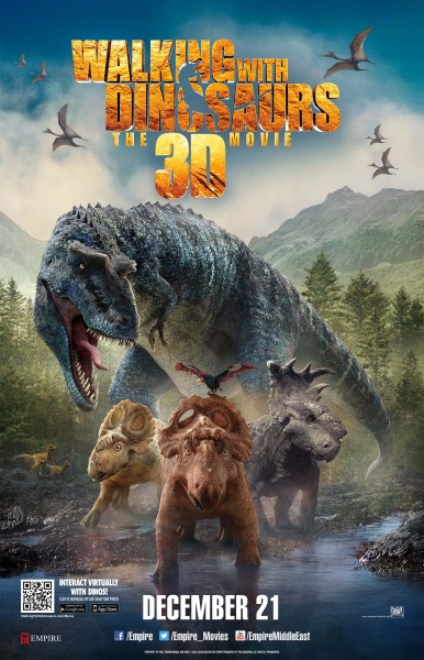 Walking with Dinosaurs 3D movie font