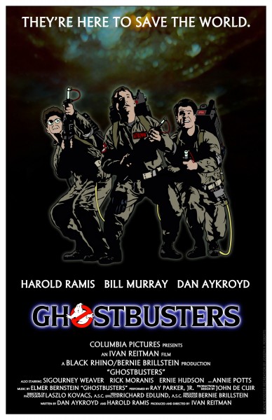 Ghost Busters movie font