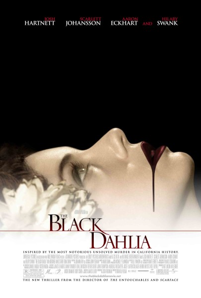 The Black Dahlia movie font