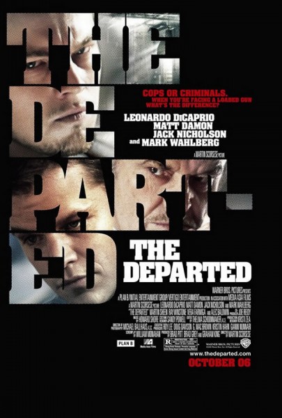 The Departed movie font