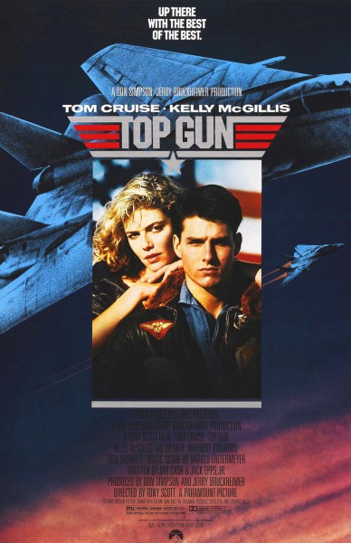 Top Gun movie font
