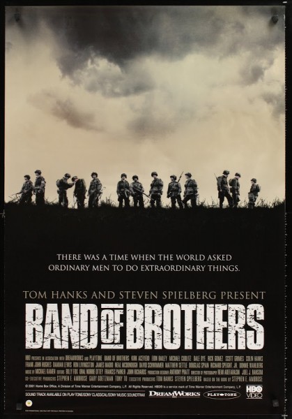 Band of Brothers movie font