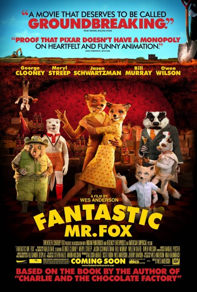Fantastic Mr. Fox movie font