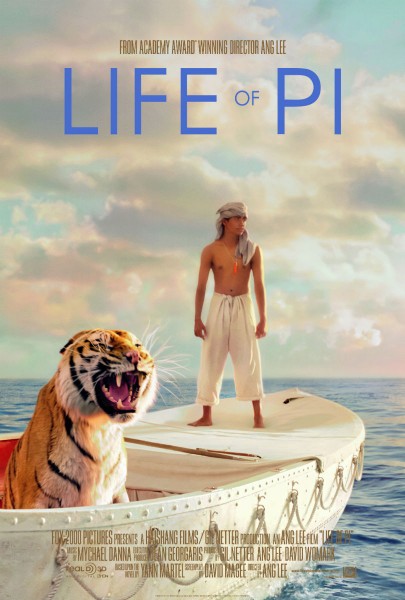 Life of Pi movie font