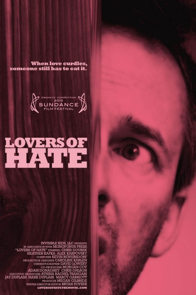 Lovers of Hate movie font