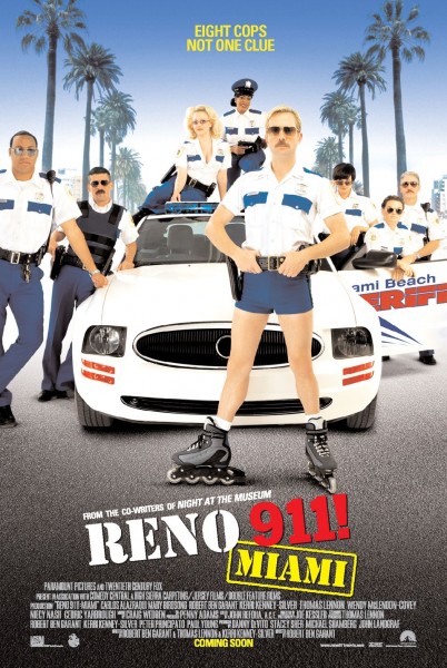 Reno 911 movie font