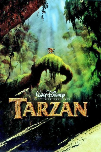 Tarzan movie font