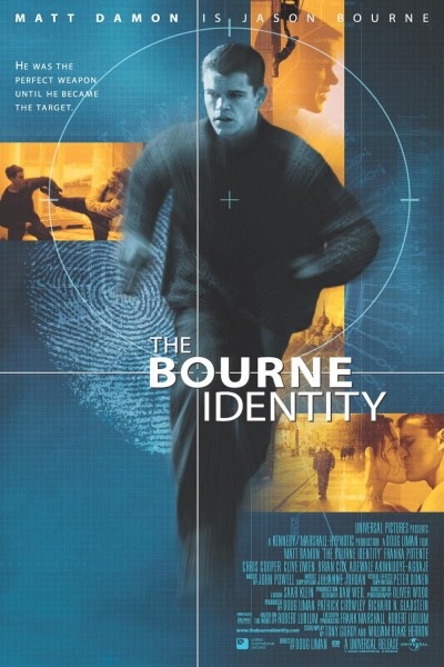 The Bourne Identity movie font