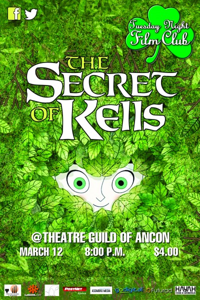 The Secret of Kells movie font