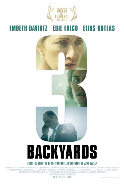 3 Backyards movie font