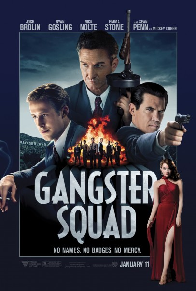 Gangster Squad movie font