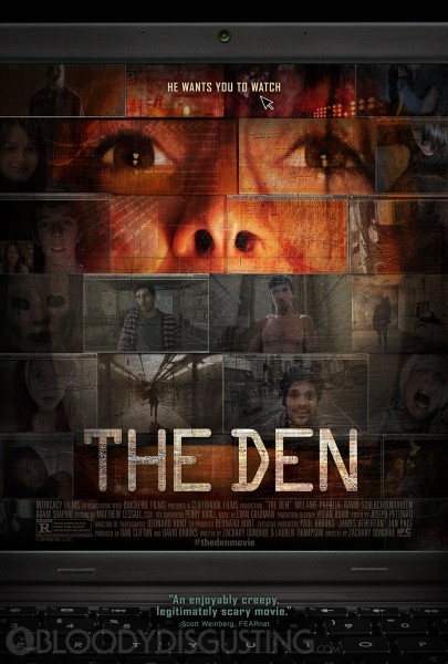 The Den movie font