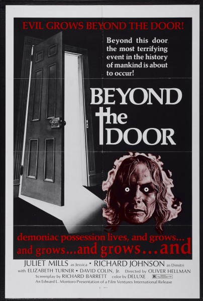 Beyond the Door movie font