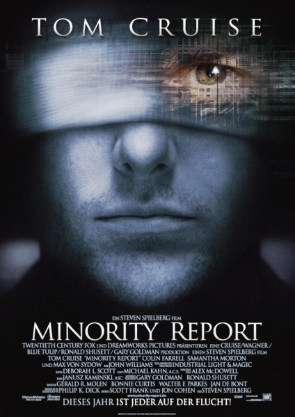 Minority Report movie font