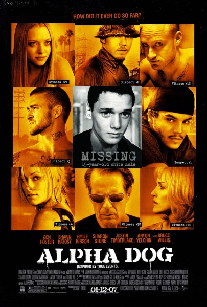 Alpha Dog movie font