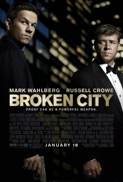 Broken City movie font