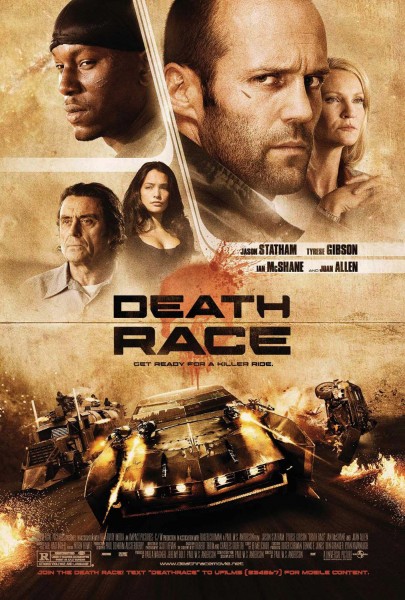 Death Race movie font