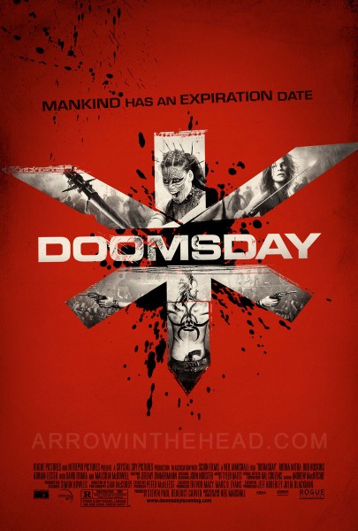 Doomsday movie font