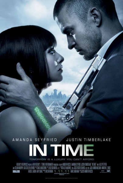 In Time movie font