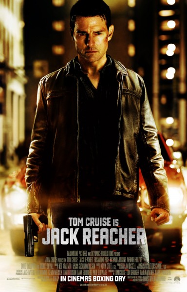 Jack Reacher movie font