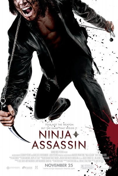 Ninja Assassin movie font