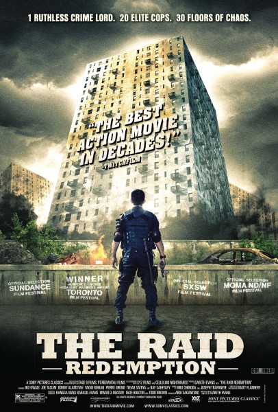 The Raid: Redemption movie font