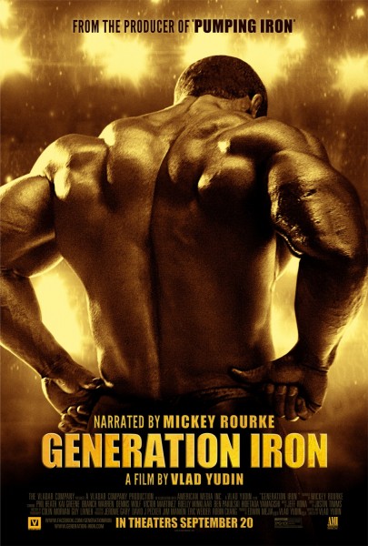 Generation Iron movie font