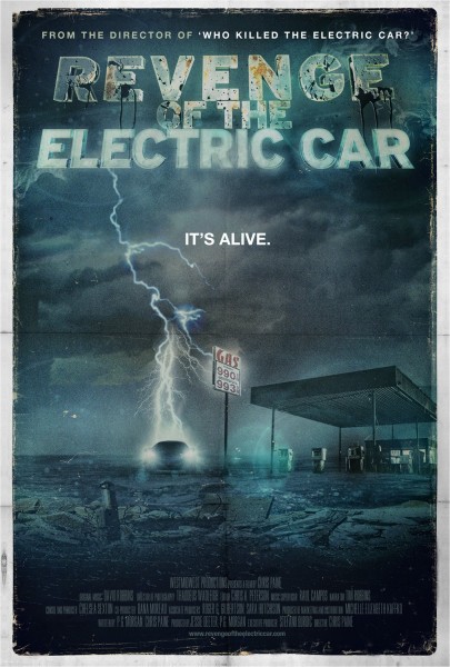 Revenge of the Electric Car movie font