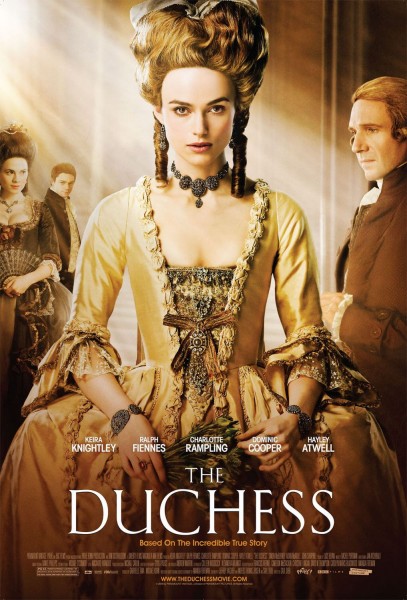 The Duchess movie font