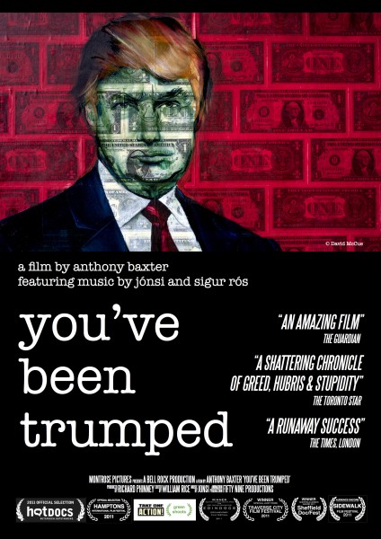You've Been Trumped movie font