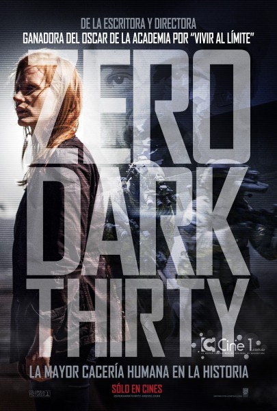 Zero Dark Thirty movie font