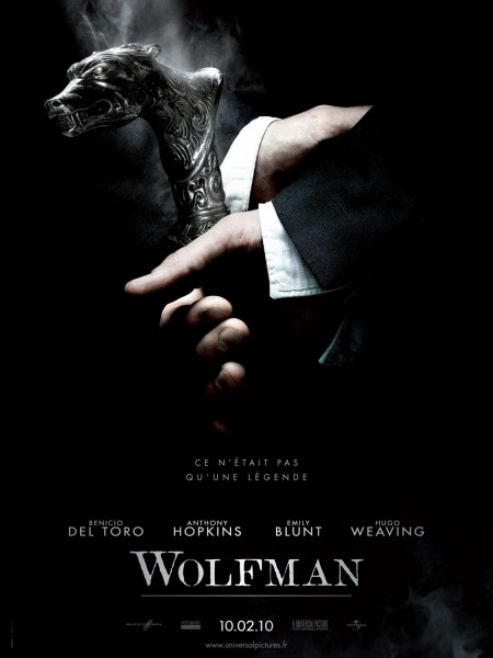 The Wolfman movie font