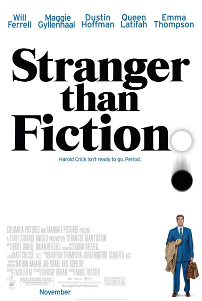 Stranger Than Fiction movie font