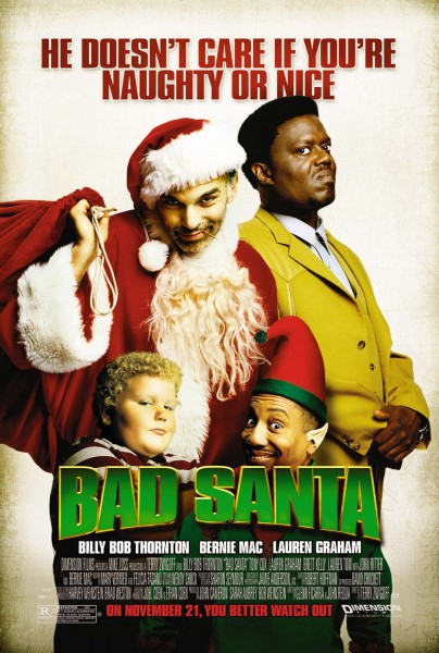 Bad Santa movie font