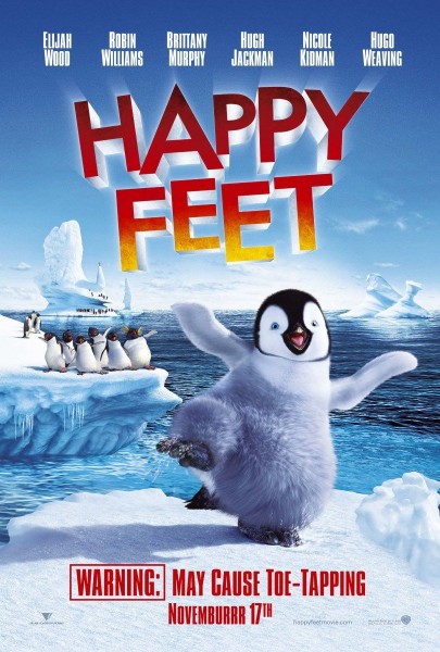 Happy Feet movie font