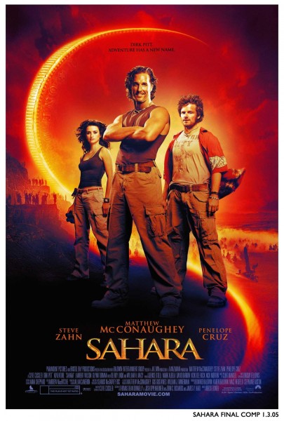 Sahara movie font